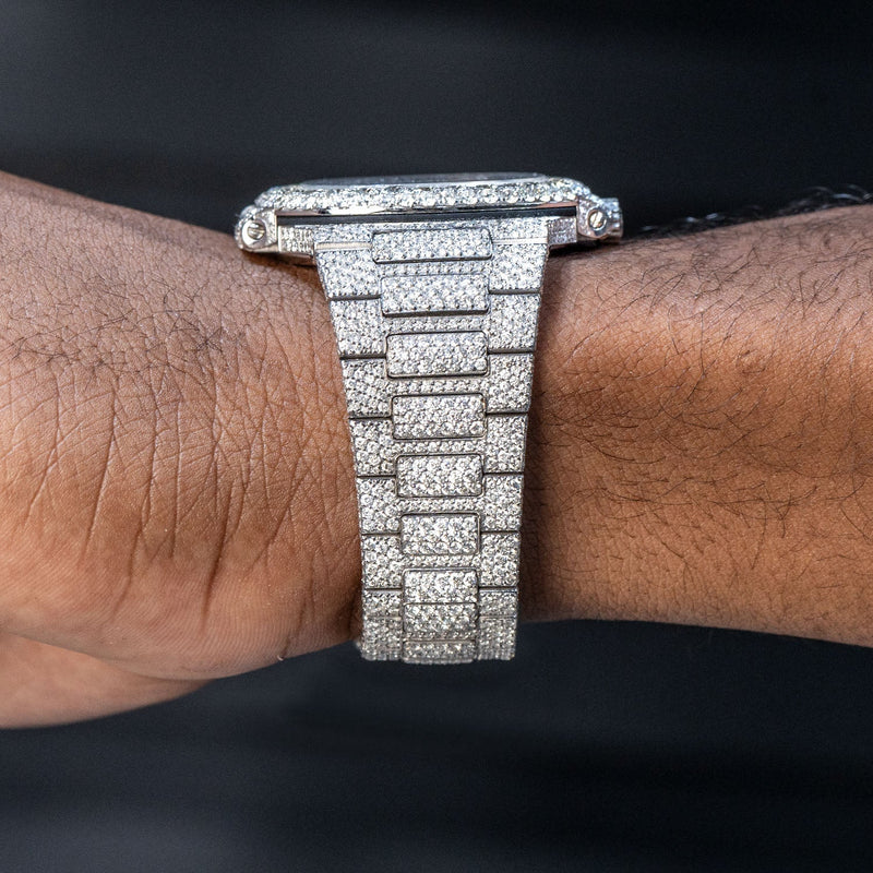 Patek Philippe Nautilus 5711 | Fully Iced Out | 22 Carats | 40 MM | Stainless Steel