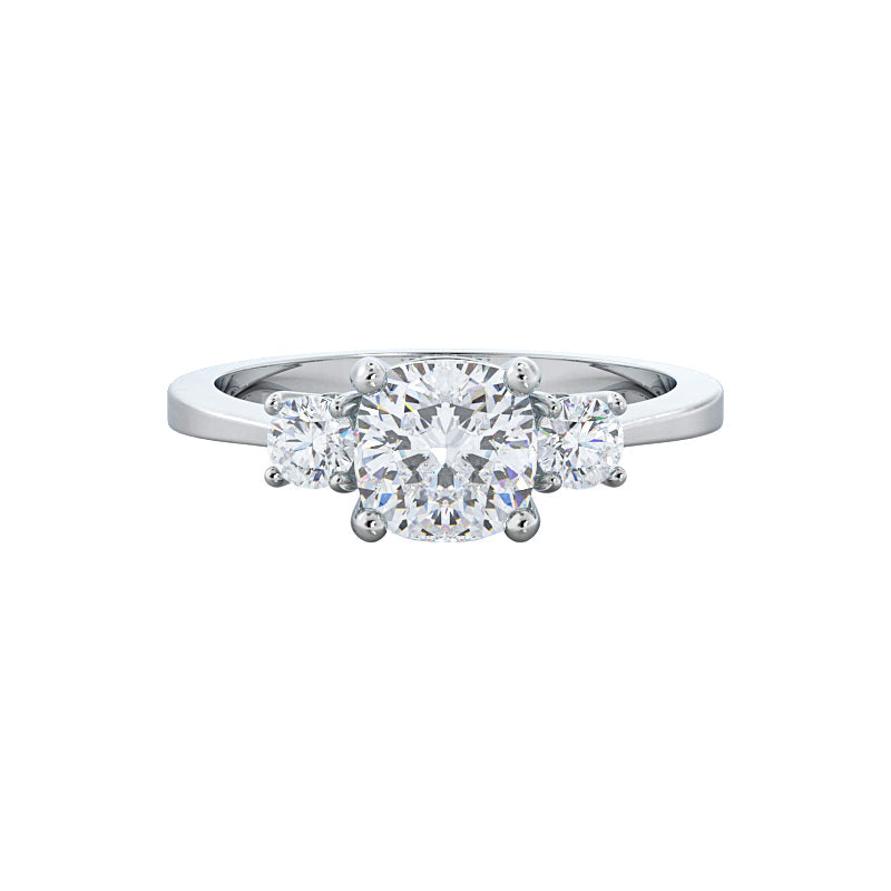 Olivia 2ct Cushion engagement ring setting