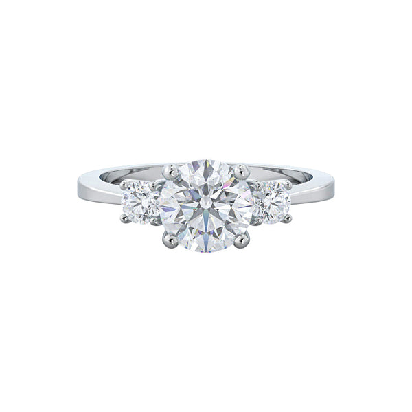 Olivia 2ct Round engagement ring setting