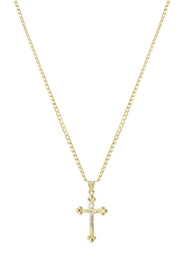 10K Gold Crucifix / Cross  Necklace For Men | 5.3 Grams