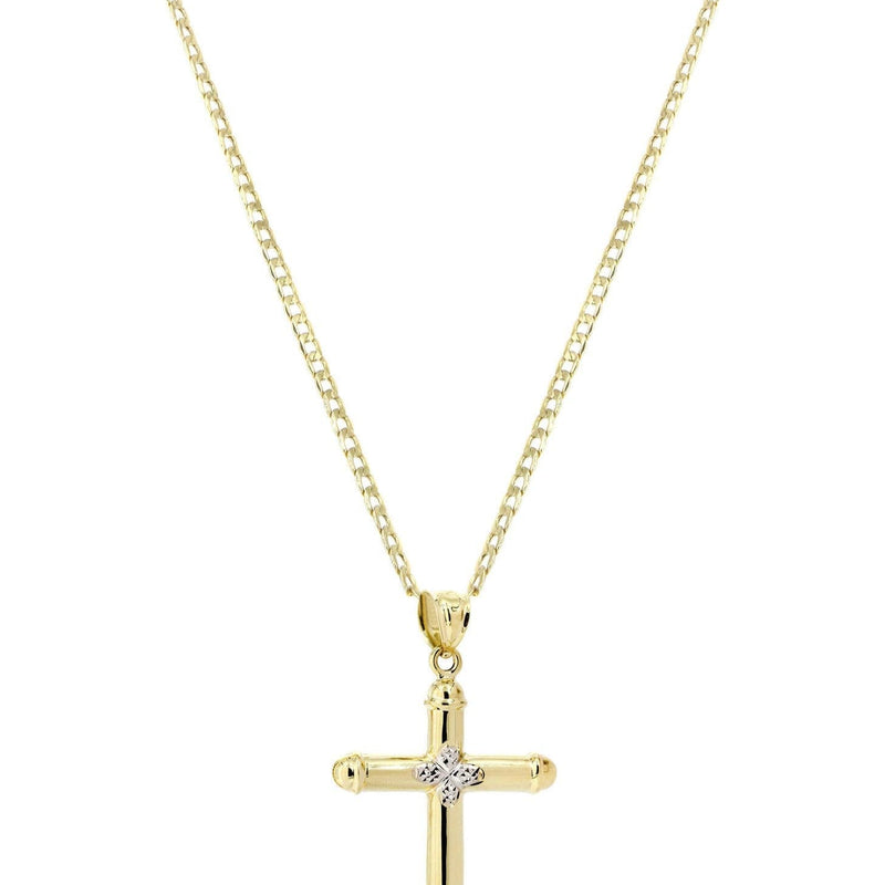 10K Gold Cross  Necklace For Men | 5.12 Grams