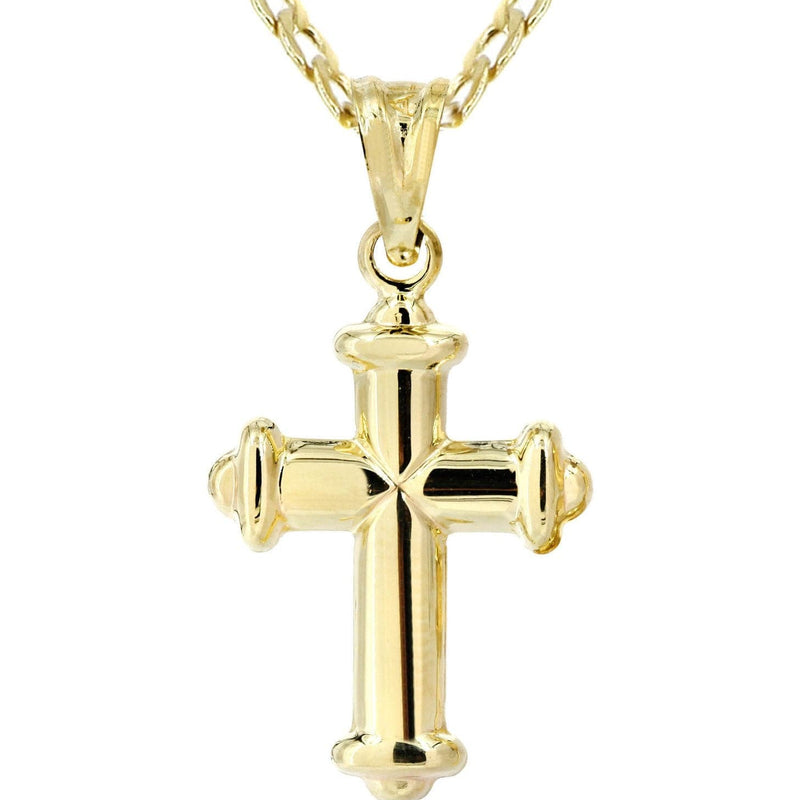10K Gold Cross  Necklace For Men | 5.2 Grams
