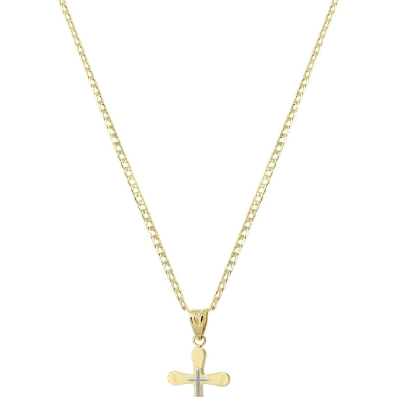10K Gold Crucifix / Cross  Necklace For Men | 5.4 Grams