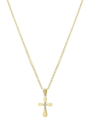 10K Gold Crucifix / Cross  Necklace For Men | 5.4 Grams
