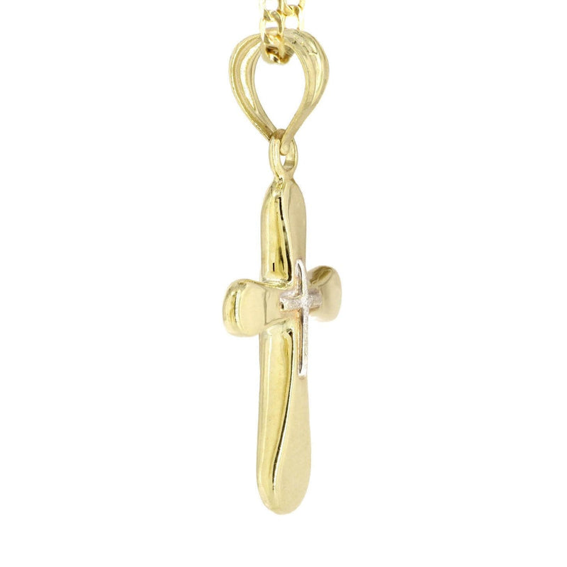 10K Gold Crucifix / Cross  Necklace For Men | 5.4 Grams