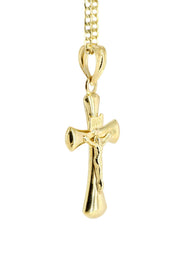 10K Gold Crucifix / Cross  Necklace For Men | 5.66 Grams
