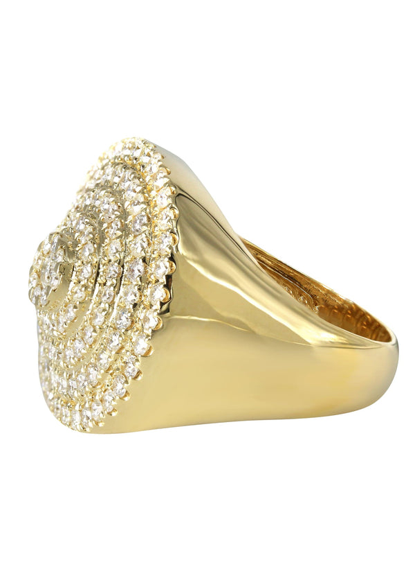 Mens Diamond Pinky Ring  | 3 Carats | 12 Grams