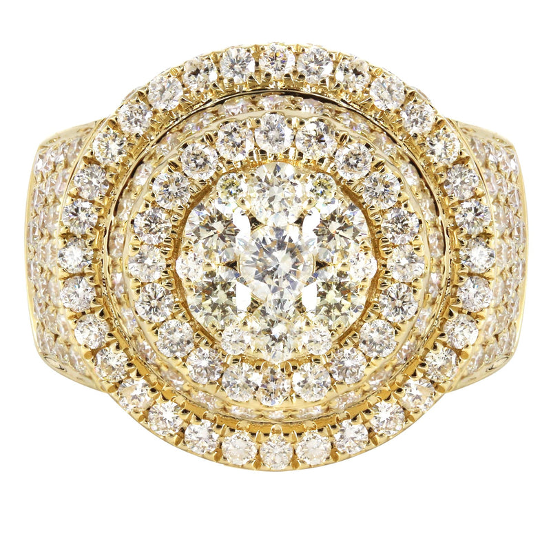 Mens Diamond Pinky Ring  | 4.25 Carats | 12.2 Grams