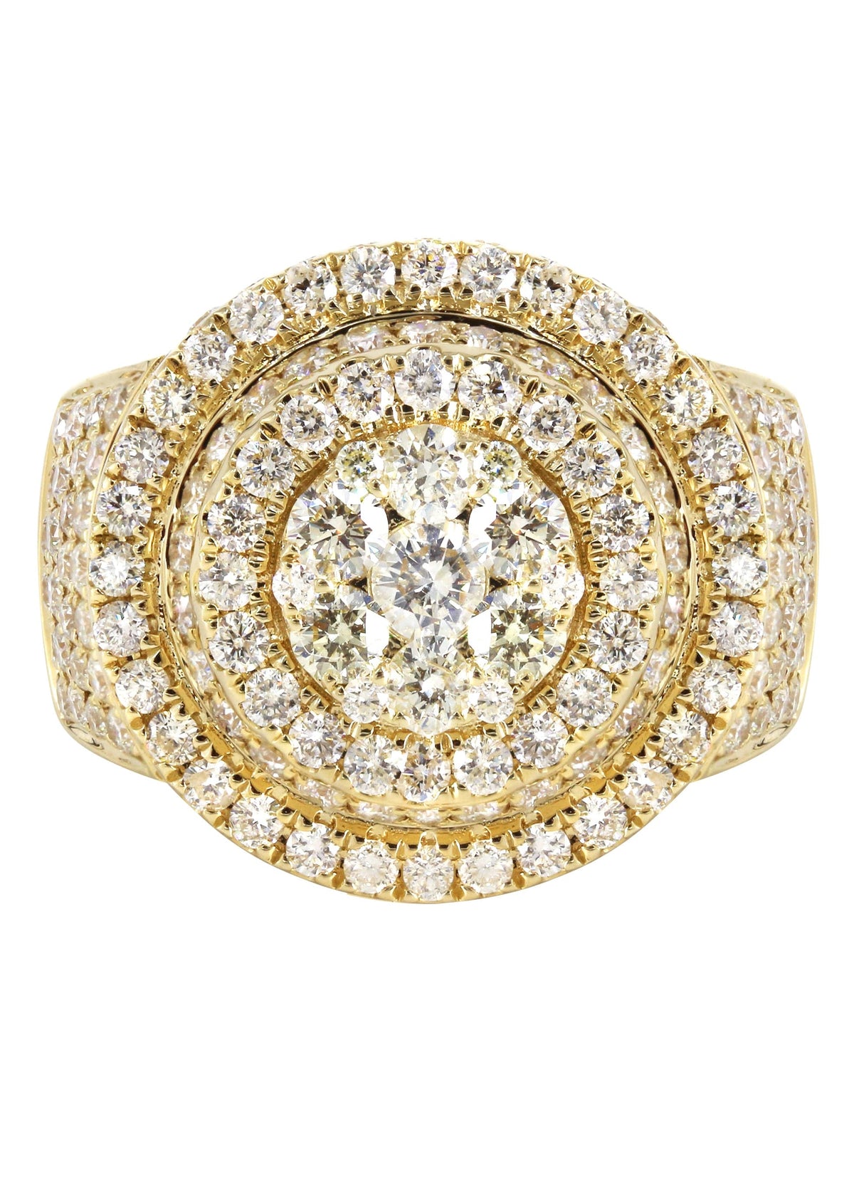 Mens Diamond Pinky Ring  | 4.25 Carats | 12.2 Grams