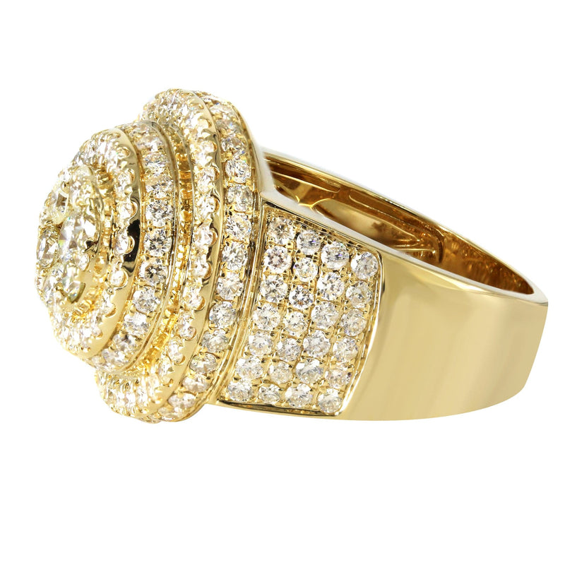 Mens Diamond Pinky Ring  | 4.25 Carats | 12.2 Grams
