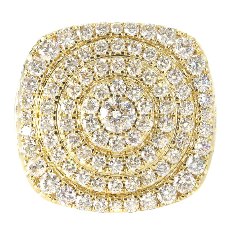 Mens Diamond Pinky Ring  | 3.9 Carats | 12 Grams