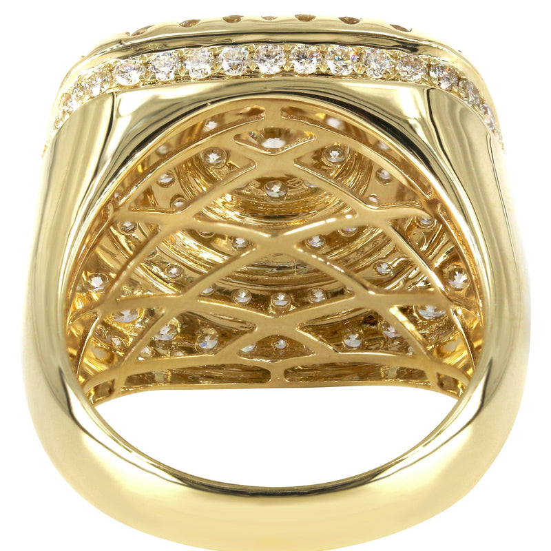 Mens Diamond Pinky Ring  | 3.9 Carats | 12 Grams
