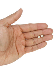 Mens Stud Diamond Earrings | 0.45 Carats 14K Yellow Gold