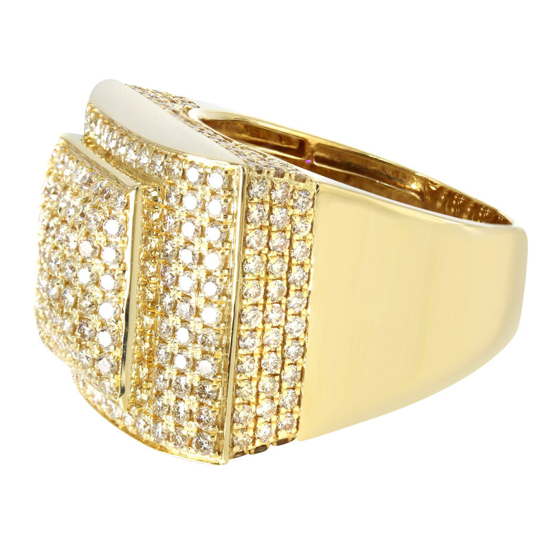 Mens Diamond Pinky Ring  | 3.6 Carats | 15.8 Grams