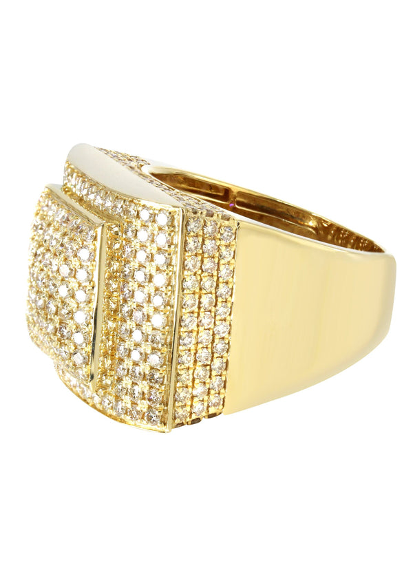 Mens Diamond Pinky Ring  | 3.6 Carats | 15.8 Grams