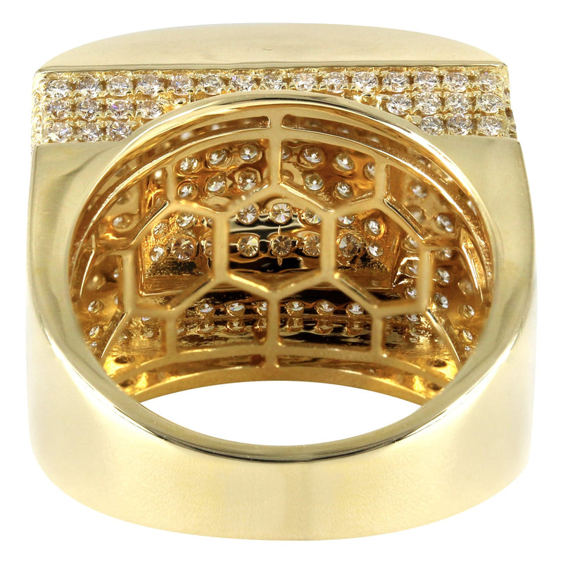 Mens Diamond Pinky Ring  | 3.6 Carats | 15.8 Grams