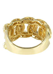 Mens Miami Cuban Diamond Pinky Ring | 3.65 Carats | 7 Grams