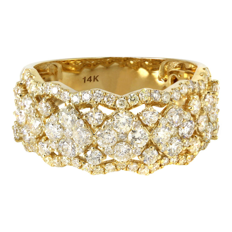 Mens Diamond Pinky Ring  | 1.65 Carats | 6.4 Grams