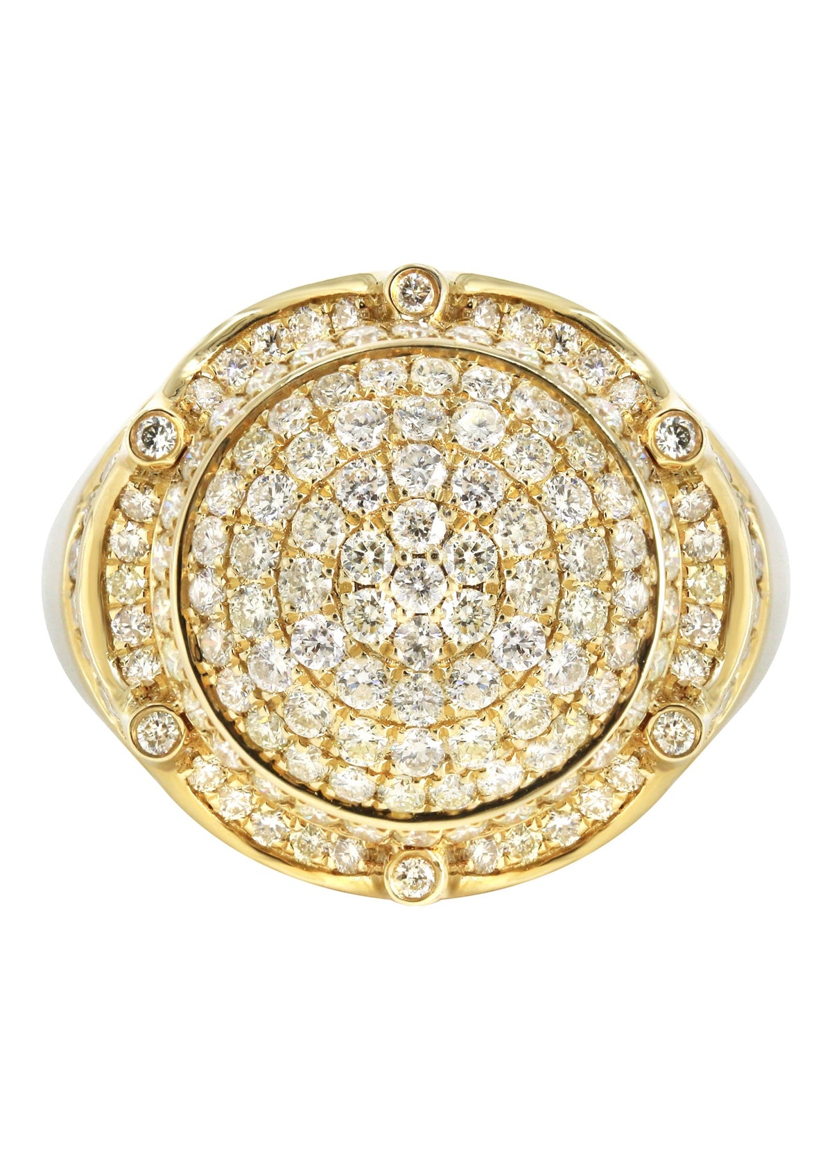 Mens Diamond Pinky Ring  | 2.8 Carats | 9.5 Grams