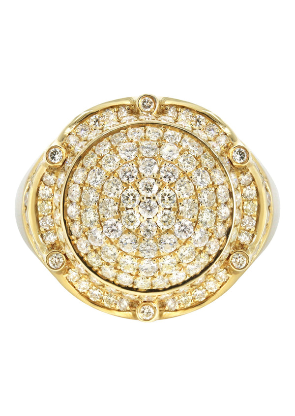 Mens Diamond Pinky Ring  | 2.8 Carats | 9.5 Grams