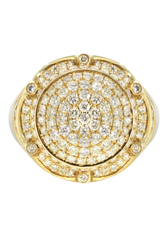 Mens Diamond Pinky Ring  | 2.8 Carats | 9.5 Grams