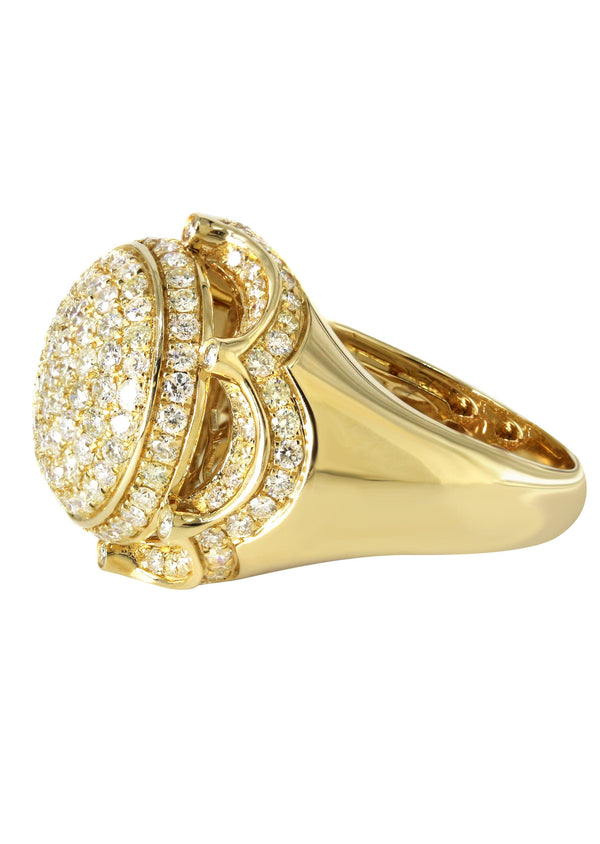 Mens Diamond Pinky Ring  | 2.8 Carats | 9.5 Grams