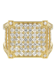 Mens Diamond Pinky Ring  | 3.6 Carats | 8.8 Grams