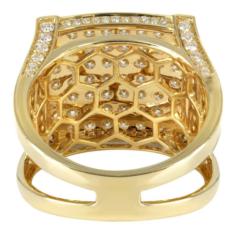 Mens Diamond Pinky Ring  | 3.6 Carats | 8.8 Grams