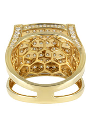 Mens Diamond Pinky Ring  | 3.6 Carats | 8.8 Grams