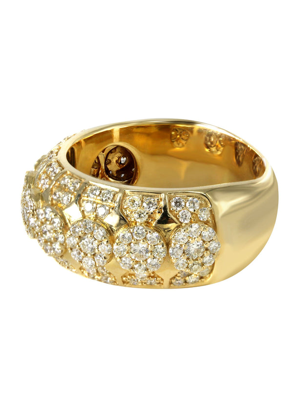 Mens Diamond Pinky Ring  | 3.01 Carats | 14.5 Grams
