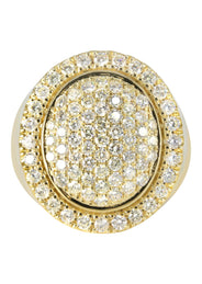 Mens Diamond Pinky Ring  | 2.51 Carats | 14.1 Grams