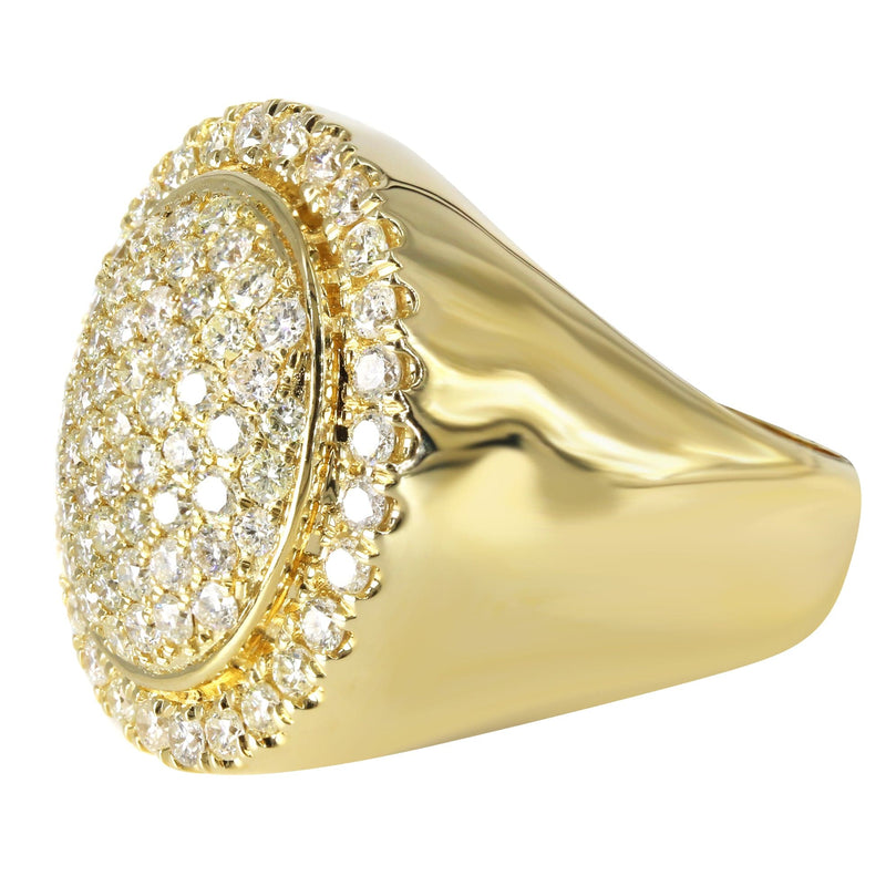 Mens Diamond Pinky Ring  | 2.51 Carats | 14.1 Grams