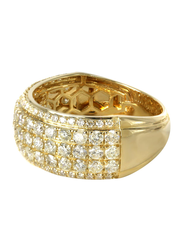 Mens Diamond Pinky Ring  | 3 Carats | 6.2 Grams