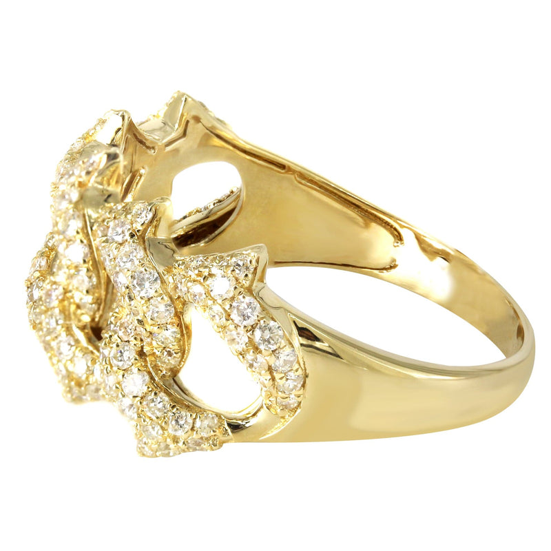 Mens Miami Cuban Diamond Pinky Ring | 1.31 Carats | 4.8 Grams