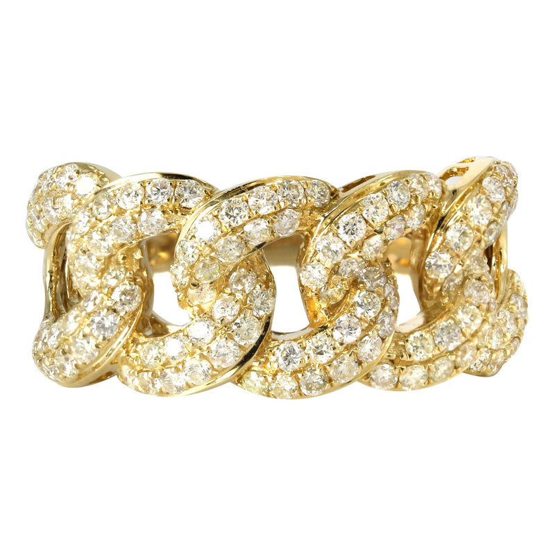 Mens Miami Cuban Diamond Pinky Ring  | 1.8 Carats | 6 Grams