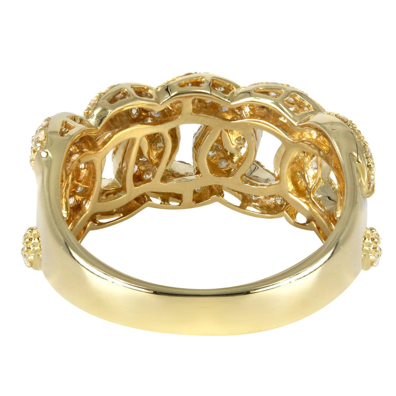 Mens Miami Cuban Diamond Pinky Ring  | 1.8 Carats | 6 Grams