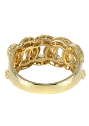 Mens Miami Cuban Diamond Pinky Ring  | 1.8 Carats | 6 Grams