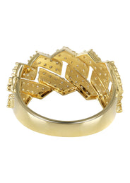 Mens Miami Cuban Diamond Pinky Ring | 2.15 Carats | 5.1 Grams
