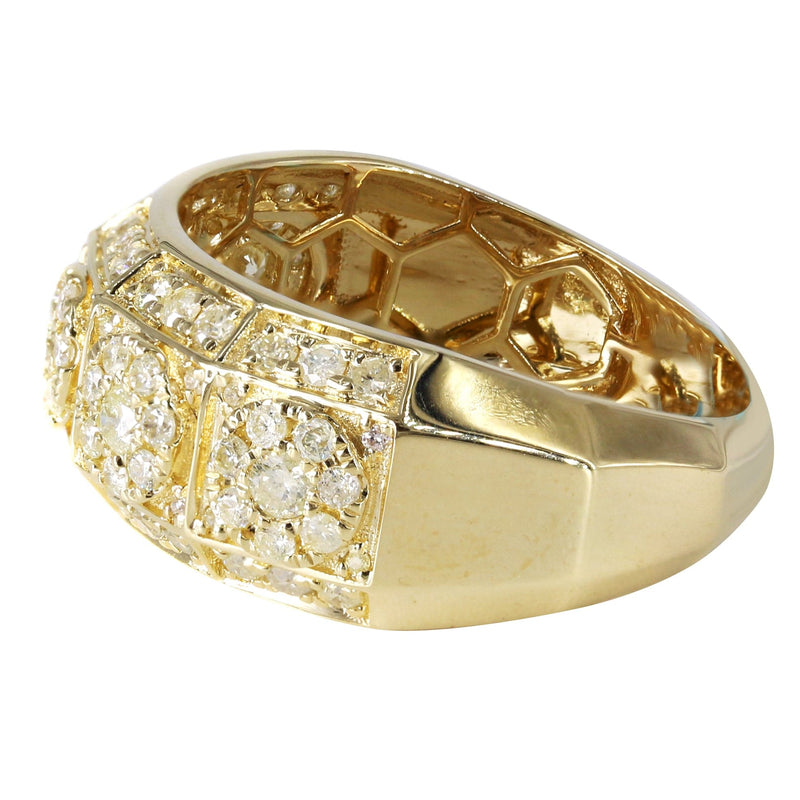 Mens Diamond Pinky Ring  | 1.78 Carats | 6.8 Grams