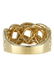 Mens Miami Cuban Baguette Diamond Pinky Ring  | 2.31 Carats | 7.4 Grams