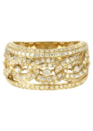 Mens Diamond Pinky Ring  | 2.29 Carats | 8.9 Grams