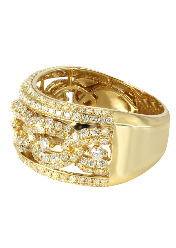 Mens Diamond Pinky Ring  | 2.29 Carats | 8.9 Grams
