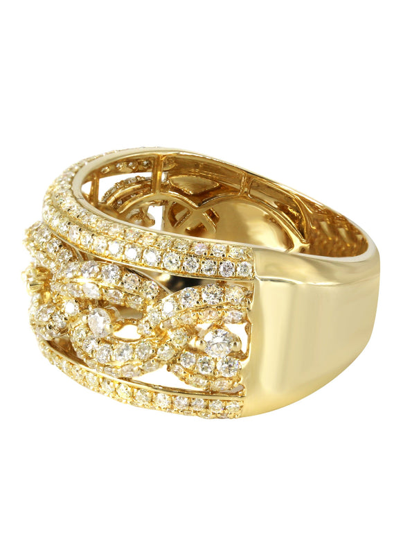 Mens Diamond Pinky Ring  | 2.29 Carats | 8.9 Grams