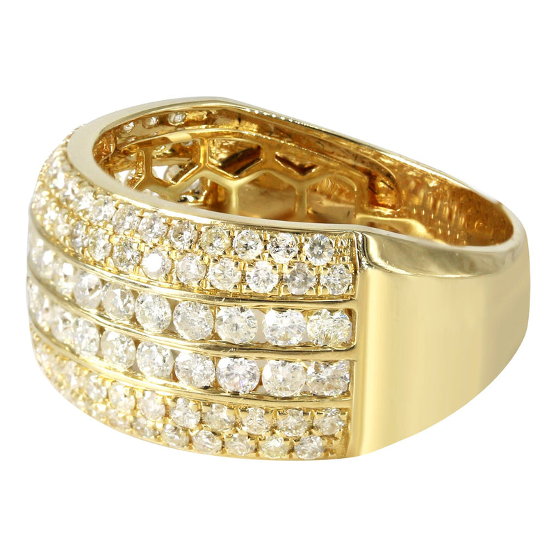 Mens Diamond Pinky Ring  | 2.47 Carats | 5.6 Grams