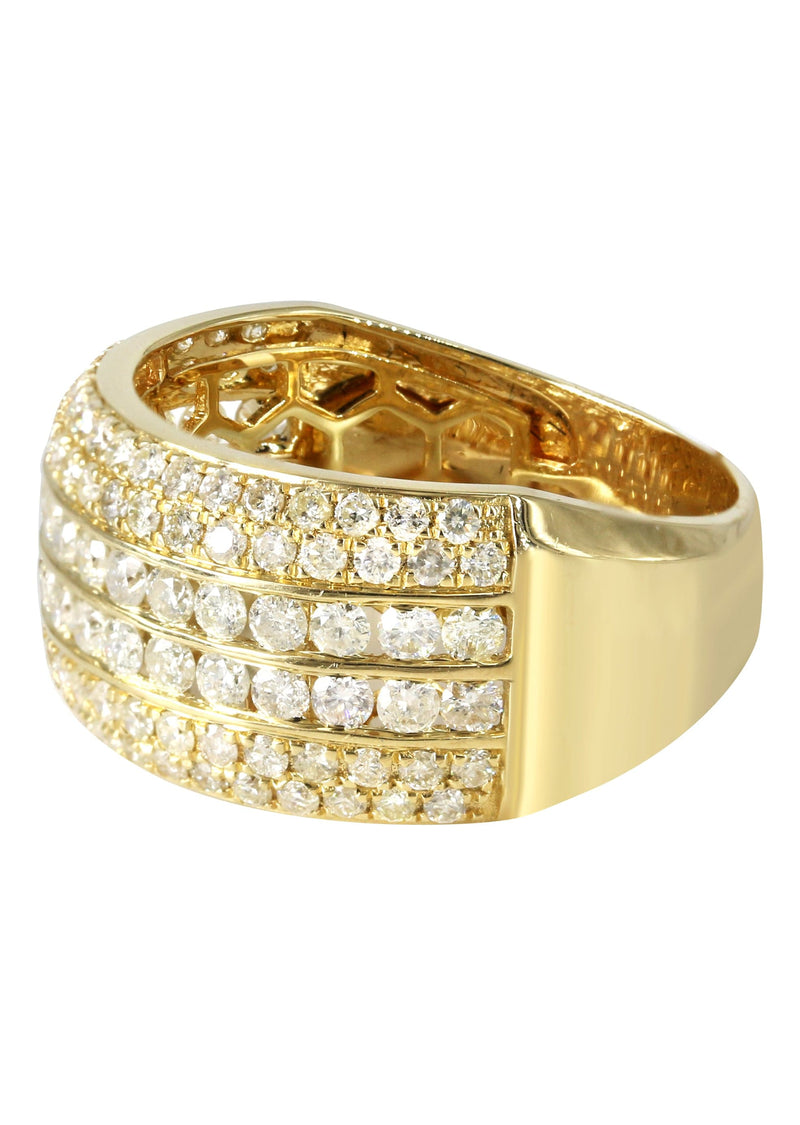 Mens Diamond Pinky Ring  | 2.47 Carats | 5.6 Grams