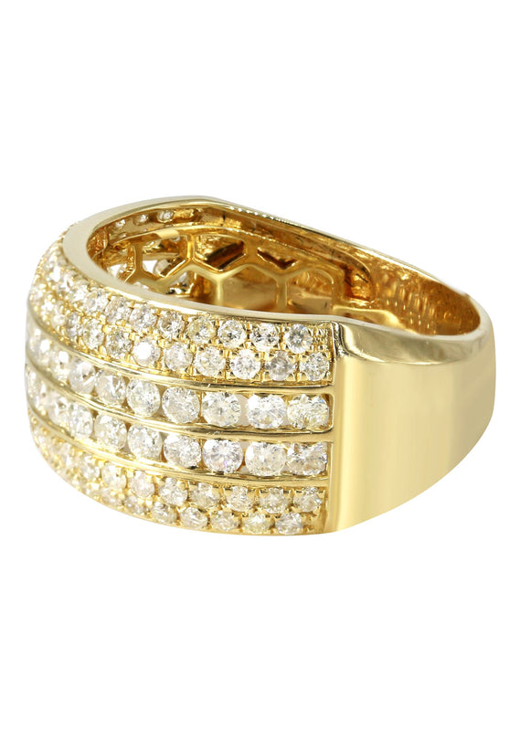 Mens Diamond Pinky Ring  | 2.47 Carats | 5.6 Grams