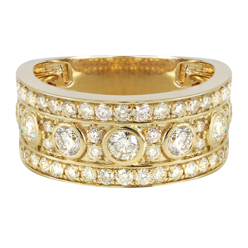 Mens Diamond Pinky Ring  | 1.89 Carats | 6.6 Grams
