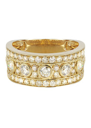 Mens Diamond Pinky Ring  | 1.89 Carats | 6.6 Grams