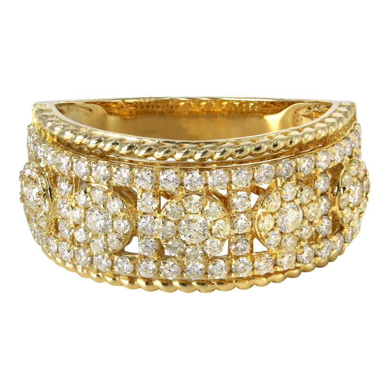 Mens Diamond Pinky Ring  | 1.64 Carats | 7.3 Grams