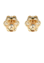Mens Stud Diamond Earrings | 2.53 Carats 14K Yellow Gold